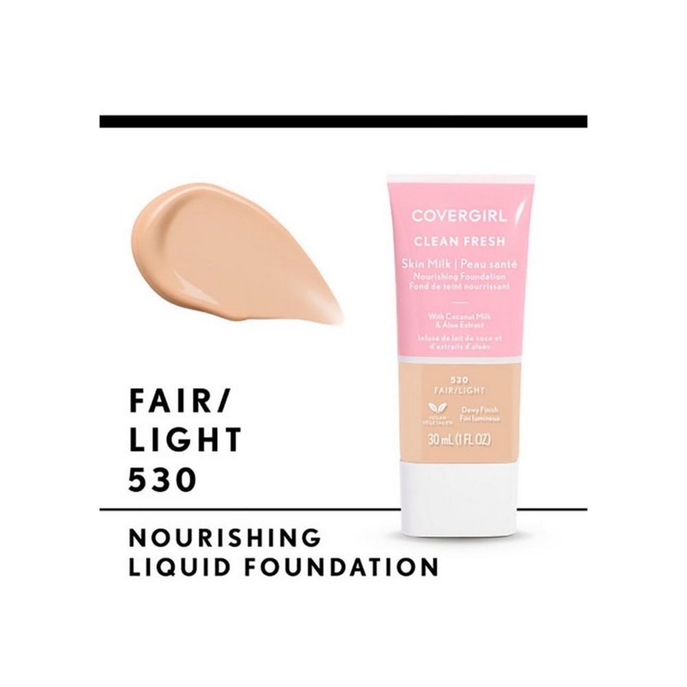 COVERGIRL 🩷 CLEAN FRESH 🧴 Skin Milk Foundation 🩷🧴✨